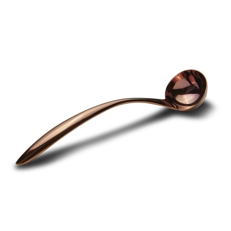 Bon Chef Ez Use Banq Serving Sauce Ladle W/Hollow Cool Handle 10" 1 Oz - Rose Gold 9462RG